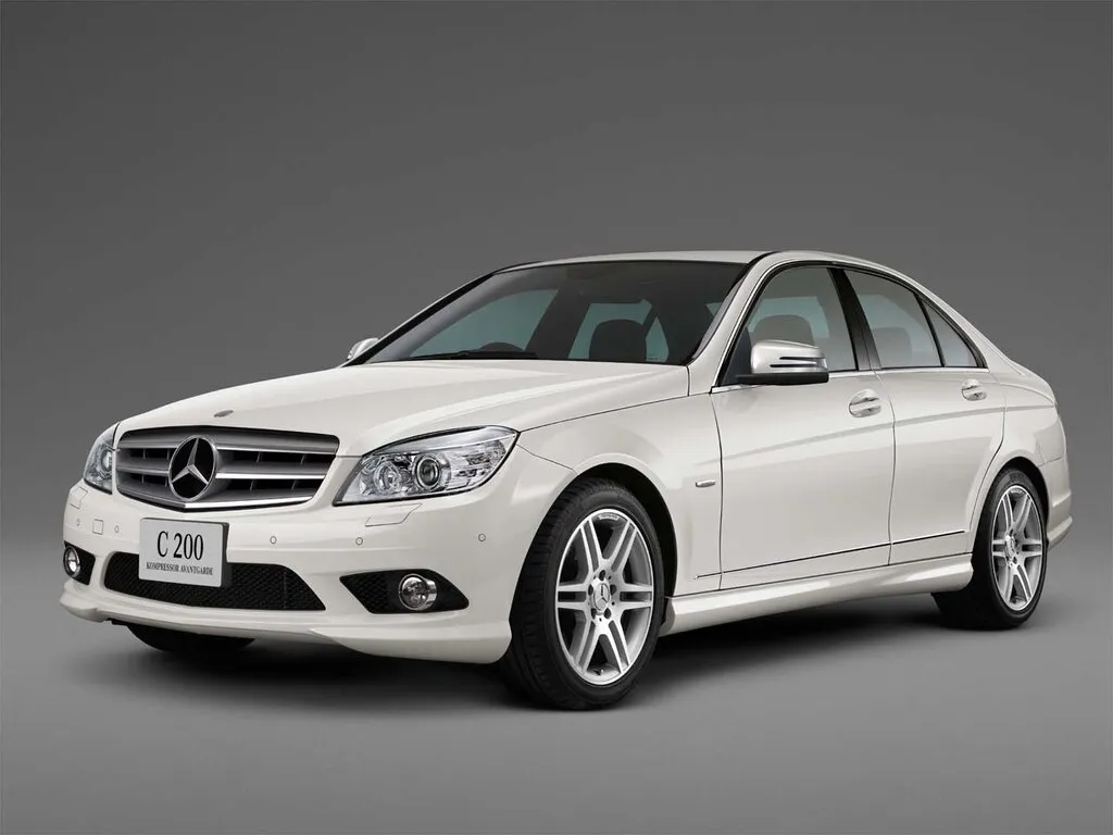 Mercedes-Benz C-Class 2007, седан, 3 поколение, W204 (06.2007 - 04.2011)