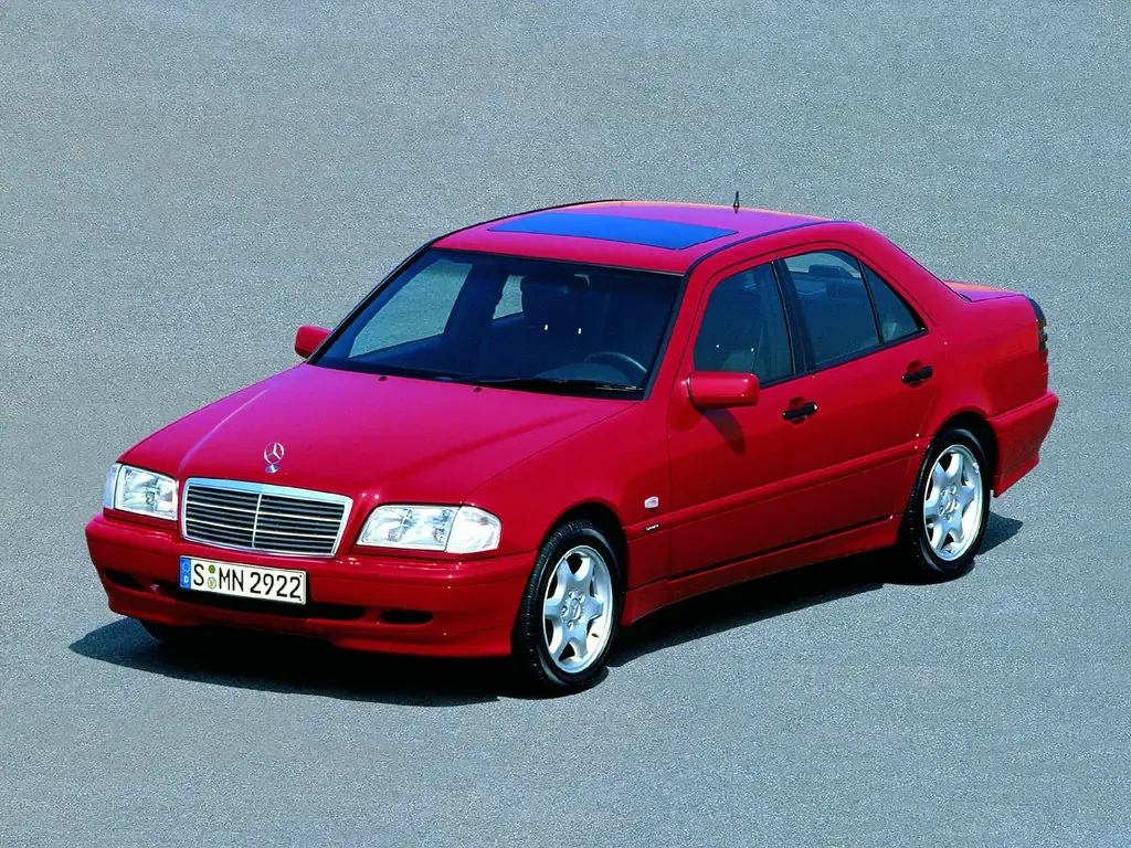 Mercedes-Benz C-Class рестайлинг 1997, седан, 1 поколение, W202 (03.1997 - 08.2000)
