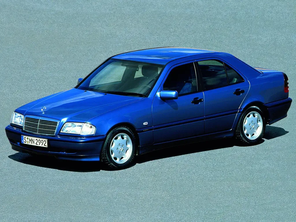 Mercedes-Benz C-Class рестайлинг 1997, седан, 1 поколение, W202 (03.1997 - 08.2000)