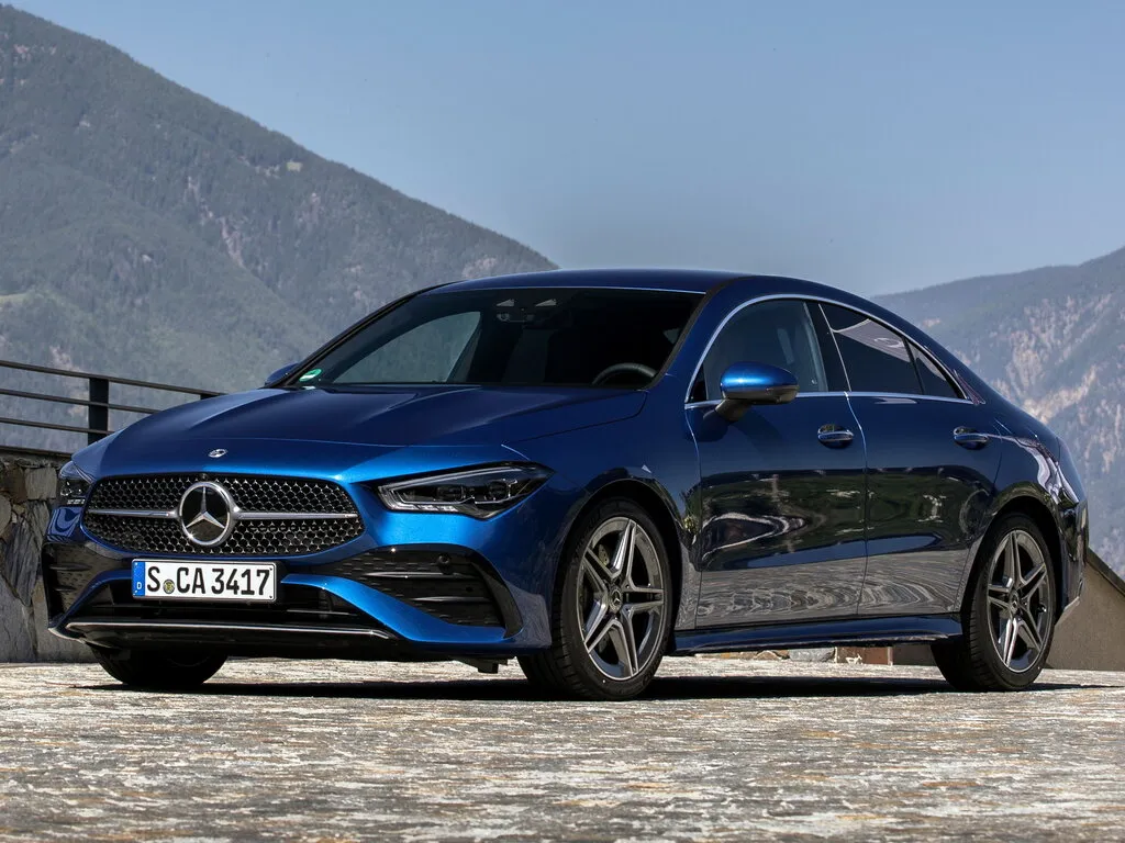 Mercedes-Benz CLA-Class рестайлинг 2023, купе, 2 поколение, C118 (01.2023 - н.в.)
