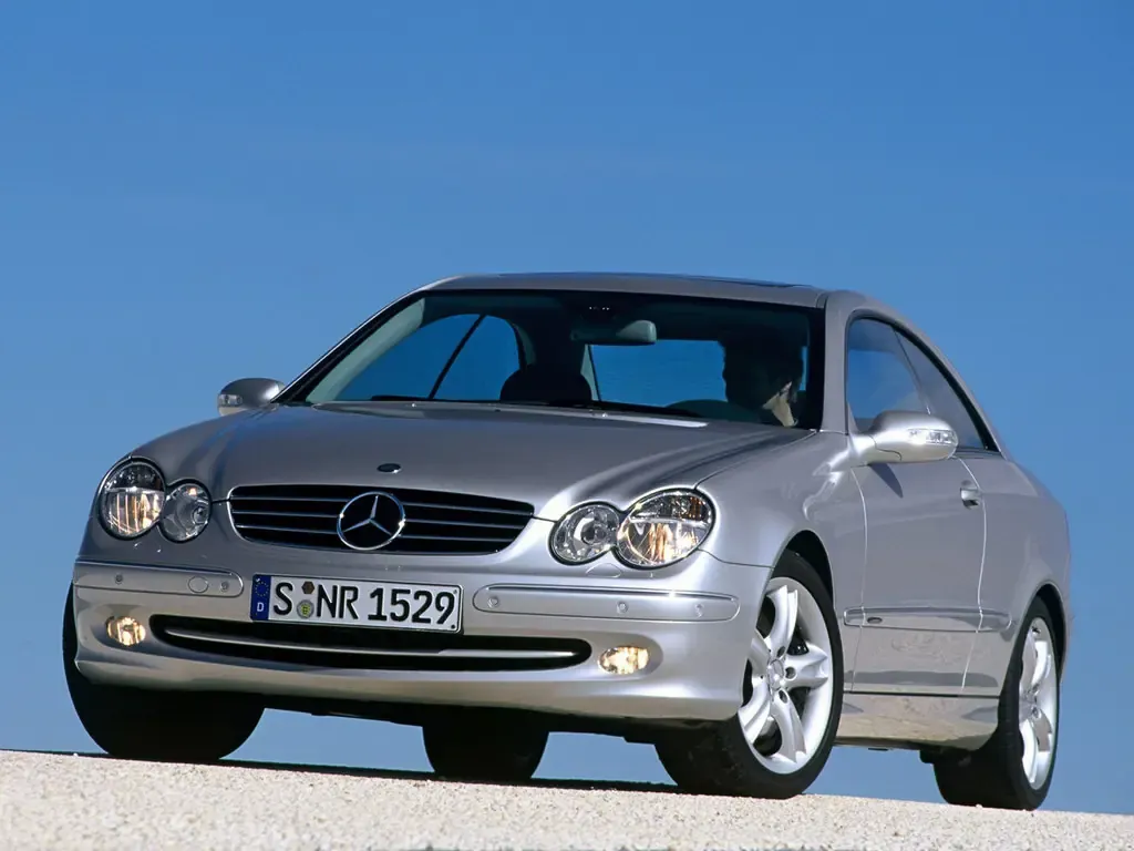 Mercedes-Benz CLK-Class 2002, купе, 2 поколение, C209 (03.2002 - 04.2005)