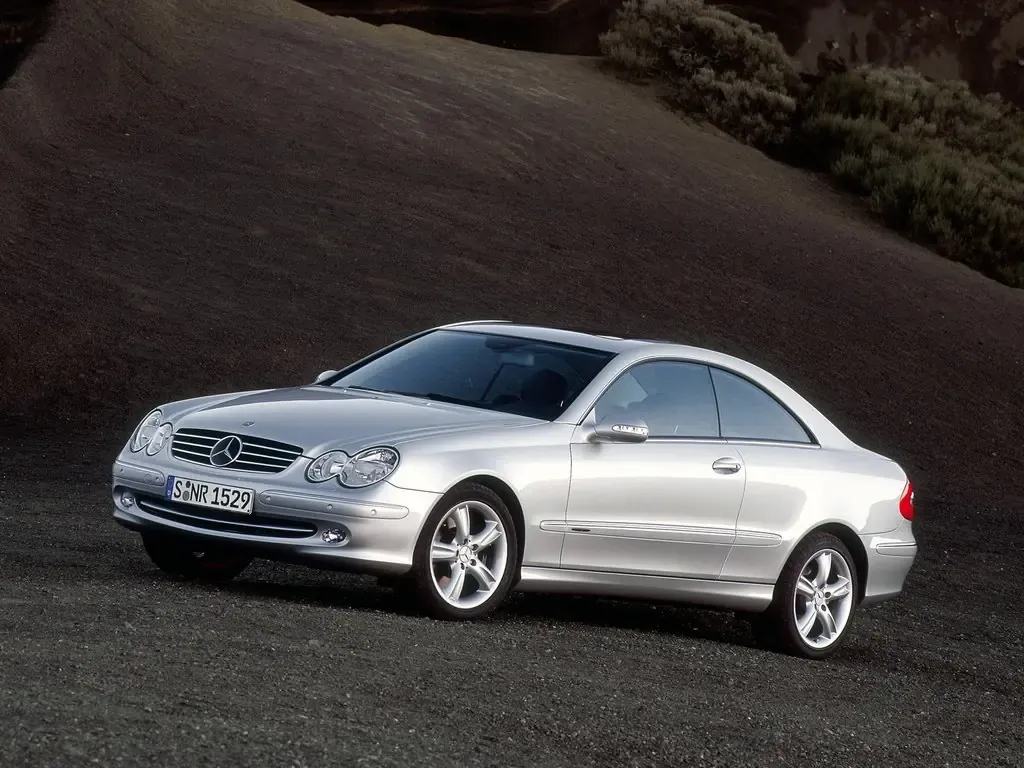 Mercedes-Benz CLK-Class 2002, купе, 2 поколение, C209 (03.2002 - 04.2005)