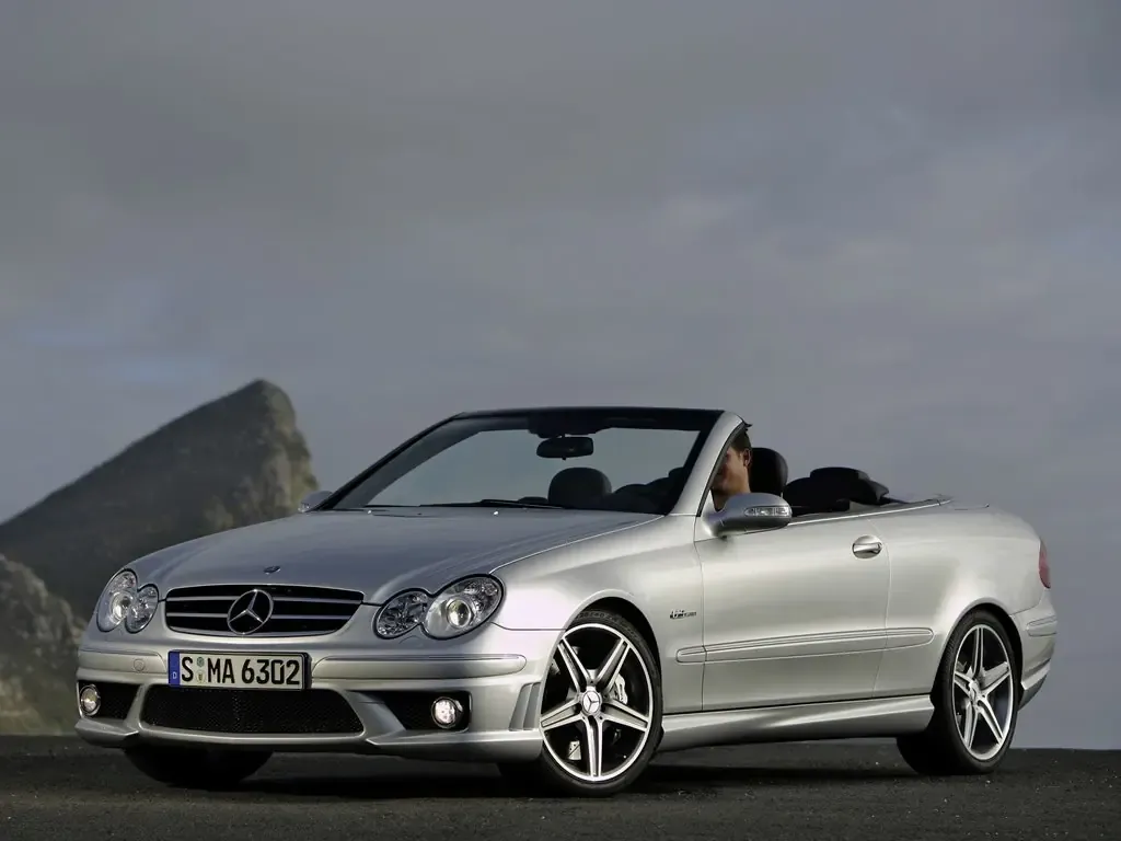 Mercedes-Benz CLK-Class рестайлинг 2005, открытый кузов, 2 поколение, A209 (05.2005 - 02.2009)