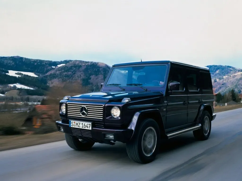Mercedes-Benz G-Class 2-й рестайлинг 1998, джип/suv 5 дв., 2 поколение, W463 (06.1998 - 10.2001)
