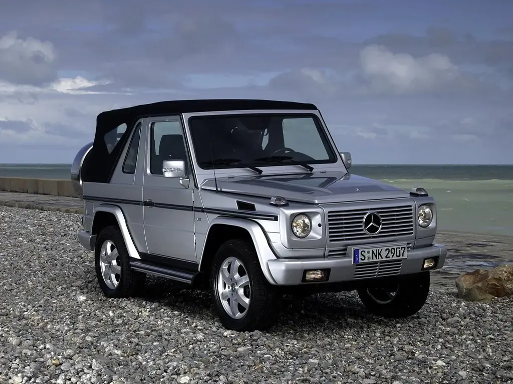 Mercedes-Benz G-Class 3-й рестайлинг 2001, джип/suv 5 дв., 2 поколение, W463 (10.2001 - 08.2006)