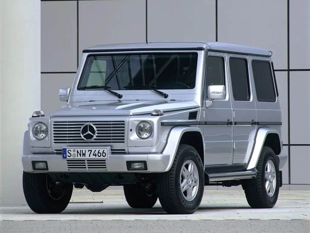 Mercedes-Benz G-Class 3-й рестайлинг 2001, джип/suv 5 дв., 2 поколение, W463 (10.2001 - 08.2006)