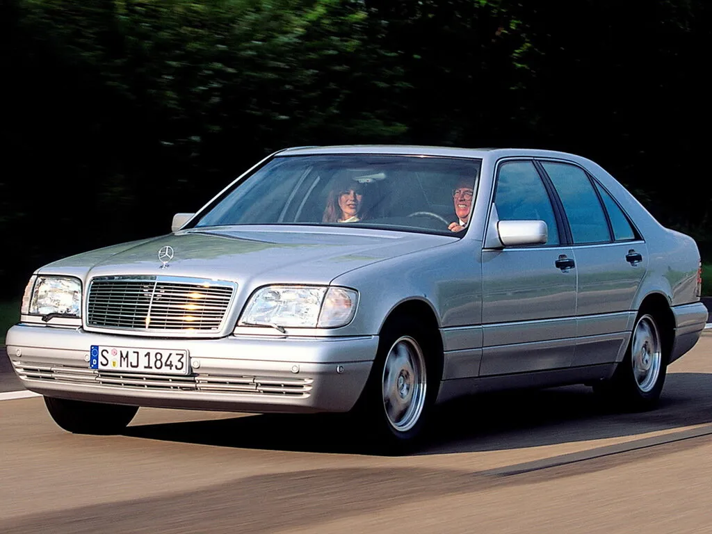 Mercedes-Benz S-Class рестайлинг 1994, седан, 3 поколение, W140 (03.1994 - 09.1998)