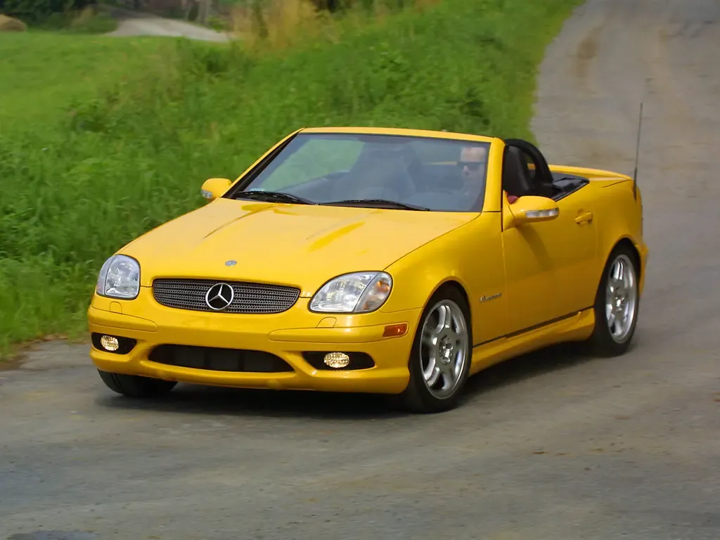 Mercedes-Benz SLK-Class рестайлинг 2000, открытый кузов, 1 поколение, R170 (02.2000 - 02.2004)