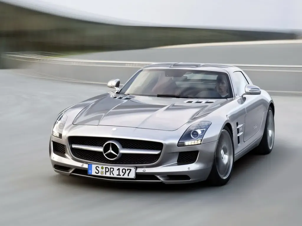 Mercedes-Benz SLS AMG 2009, купе, 1 поколение, C197 (09.2009 - 06.2014)