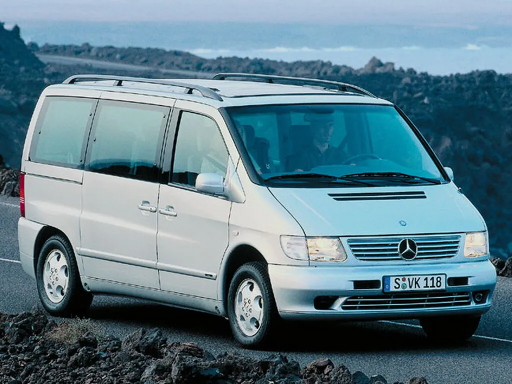 Mercedes-Benz V-Class рестайлинг 1999, минивэн, 1 поколение, W638 (01.1999 - 07.2003)