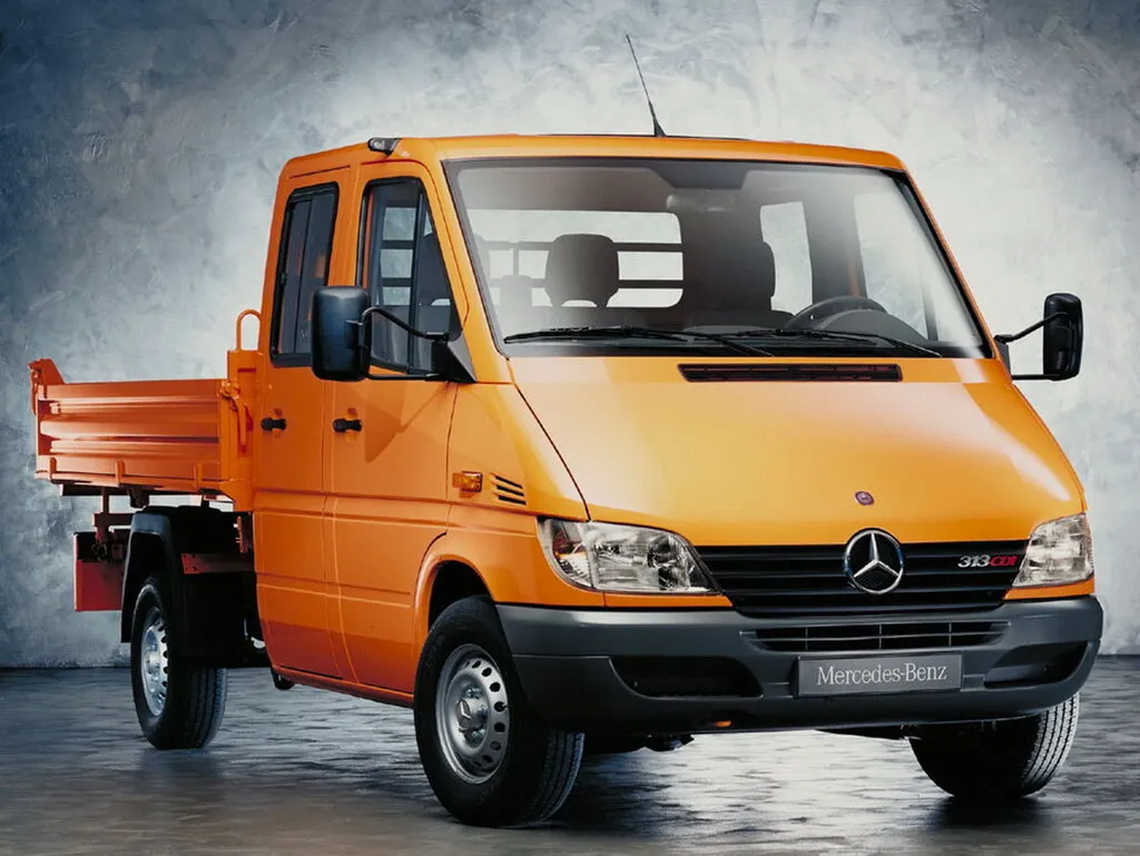 Mercedes-Benz Sprinter рестайлинг 2000, бортовой грузовик, 1 поколение, T1N (04.2000 - 09.2002)