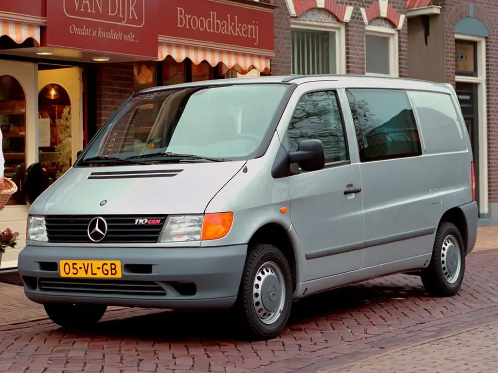 Mercedes-Benz Vito 1996, цельнометаллический фургон, 1 поколение, W638 (03.1996 - 07.2003)