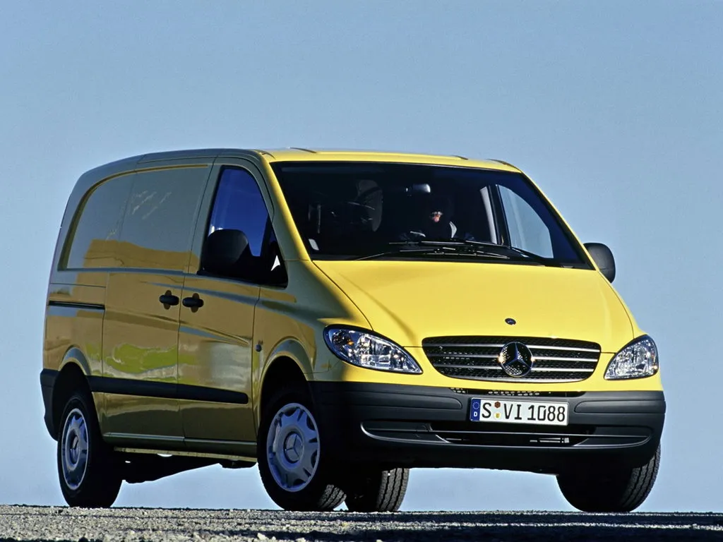Mercedes-Benz Vito 2003, цельнометаллический фургон, 2 поколение, W639 (08.2003 - 02.2010)