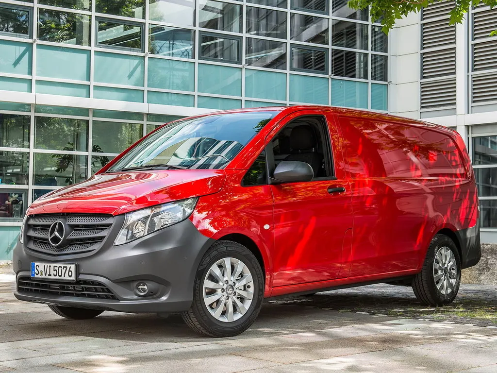 Mercedes-Benz Vito 2014, цельнометаллический фургон, 3 поколение, W447 (11.2014 - 07.2020)