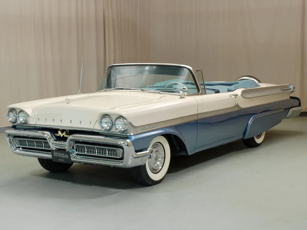 Mercury Monterey рестайлинг 1957, открытый кузов, 4 поколение (10.1957 - 10.1958)