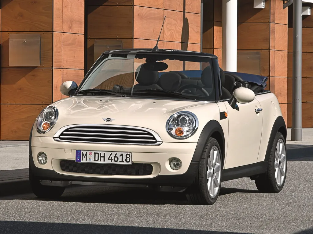 MINI Cabrio 2009, открытый кузов, 2 поколение, R57 (03.2009 - 04.2010)