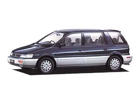 Mitsubishi Chariot 1991, минивэн, 2 поколение, N30/N40 (05.1991 - 08.1994)