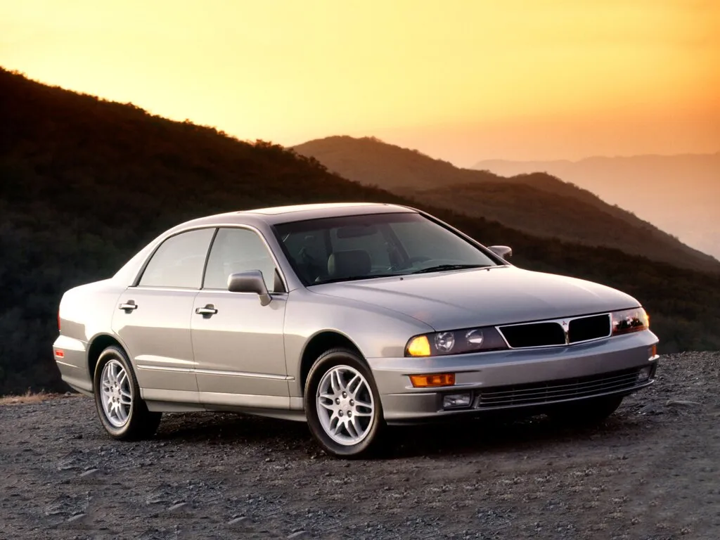 Mitsubishi Diamante 1996, седан, 2 поколение, F10, F20 (10.1996 - 12.2001)