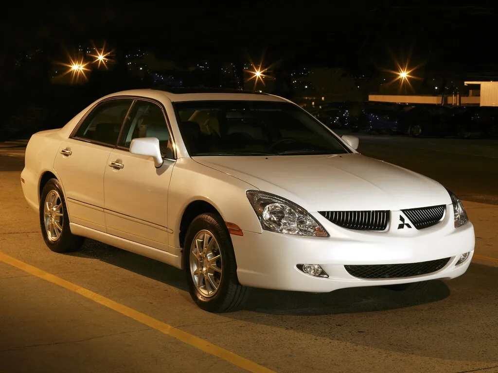 Mitsubishi Diamante 2-й рестайлинг 2004, седан, 2 поколение, F30, F40 (11.2004 - 11.2005)