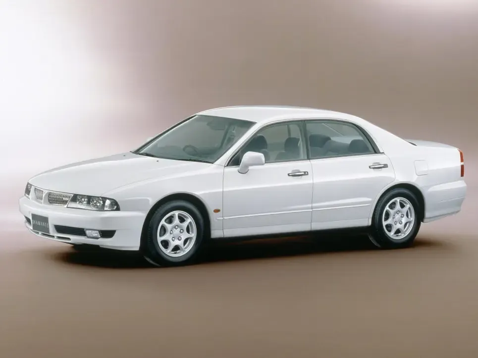 Mitsubishi Diamante рестайлинг 1997, седан, 2 поколение, F3#A (07.1997 - 08.1999)