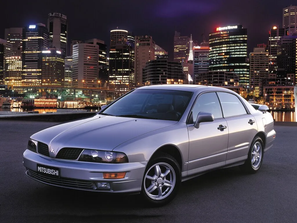 Mitsubishi Diamante рестайлинг 2002, седан, 2 поколение, F30, F40 (01.2002 - 12.2003)