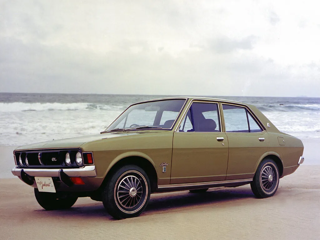 Mitsubishi Galant рестайлинг 1971, седан, 1 поколение (03.1971 - 06.1973)