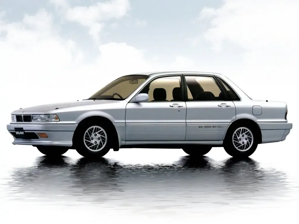 Mitsubishi Galant рестайлинг 1989, седан, 6 поколение (10.1989 - 04.1992)