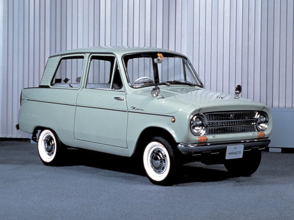 Mitsubishi Minica 1962, купе, 1 поколение (10.1962 - 10.1964)
