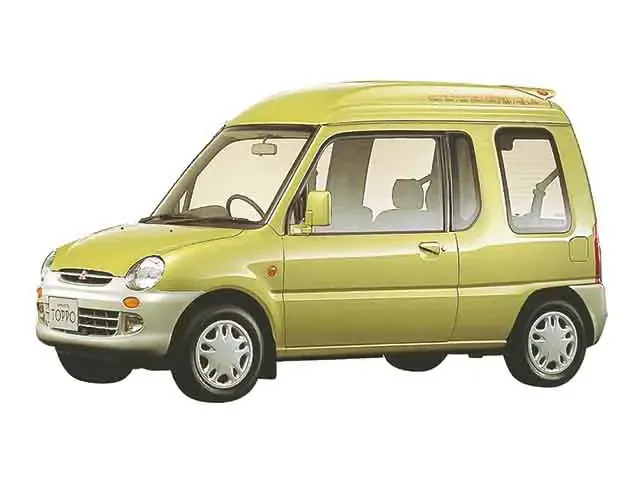 Mitsubishi Minica Toppo рестайлинг 1995, хэтчбек 5 дв., 2 поколение (11.1995 - 08.1997)