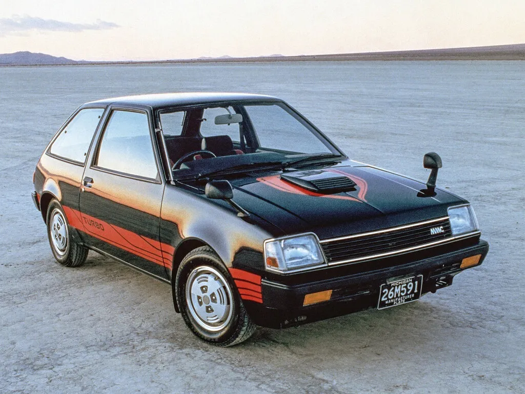 Mitsubishi Mirage рестайлинг 1982, хэтчбек 3 дв., 1 поколение (02.1982 - 09.1983)