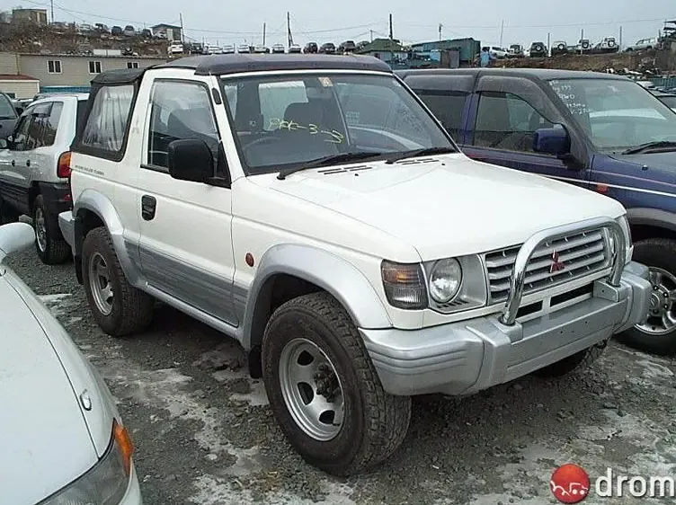 Mitsubishi Pajero 1991, джип/suv 3 дв., 2 поколение, V20 (01.1991 - 04.1997)