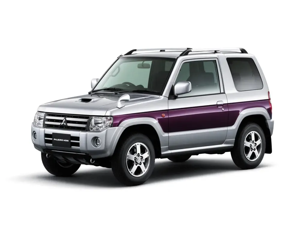 Mitsubishi Pajero Mini рестайлинг 2008, джип/suv 3 дв., 2 поколение (09.2008 - 06.2012)