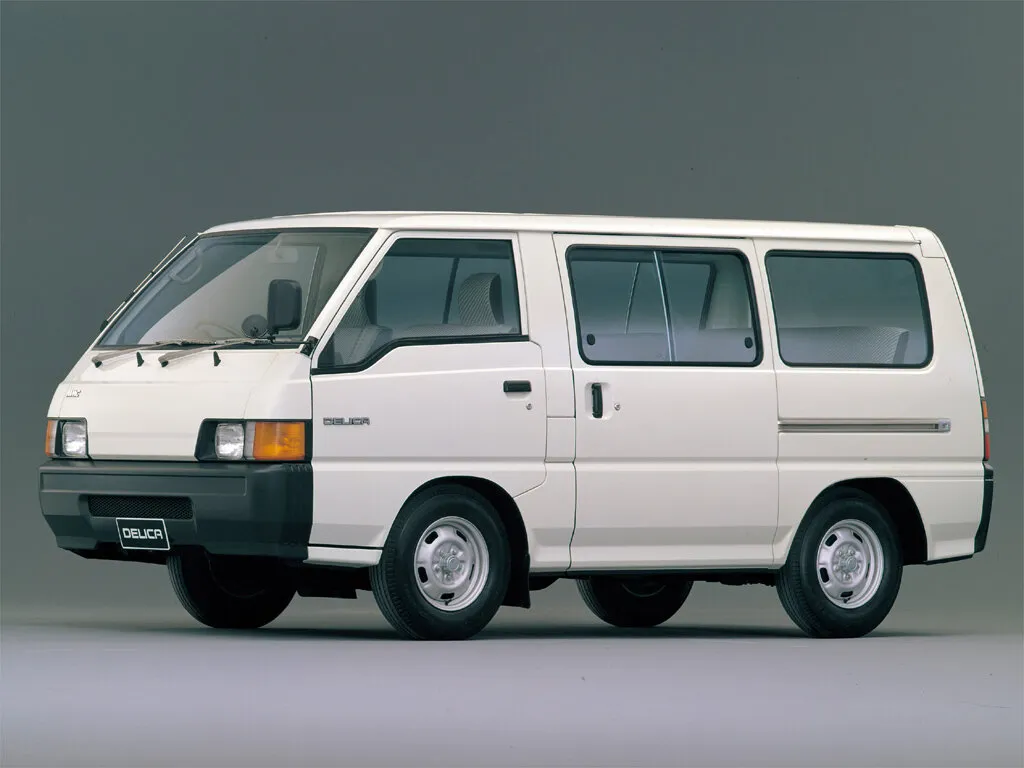 Mitsubishi Delica Van 1986, цельнометаллический фургон, 3 поколение (06.1986 - 07.1988)