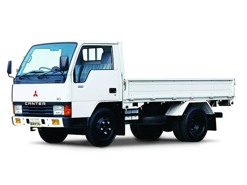 Mitsubishi Fuso Canter 1985, бортовой грузовик, 5 поколение, FE3/4 (10.1985 - 10.1993)