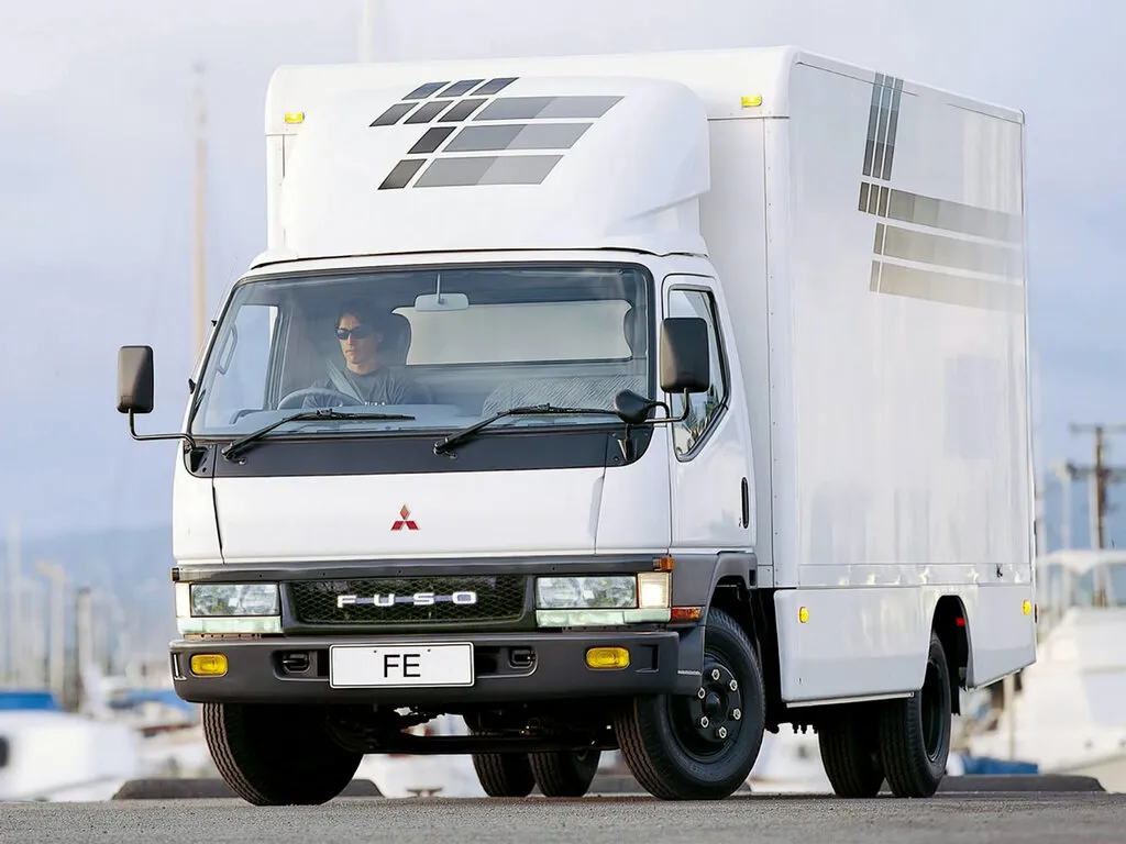 Mitsubishi Fuso Canter 1993, бортовой грузовик, 6 поколение, FE5/6 (11.1993 - 05.2002)