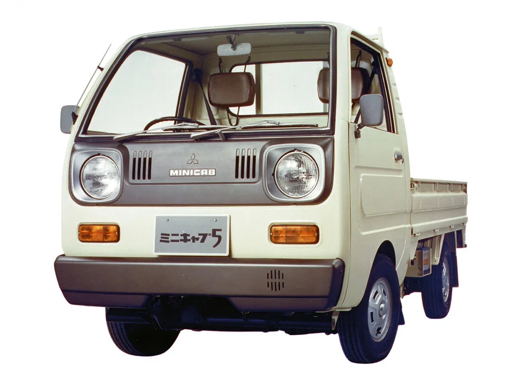 Mitsubishi Minicab 1976, бортовой грузовик, 3 поколение (05.1976 - 04.1977)