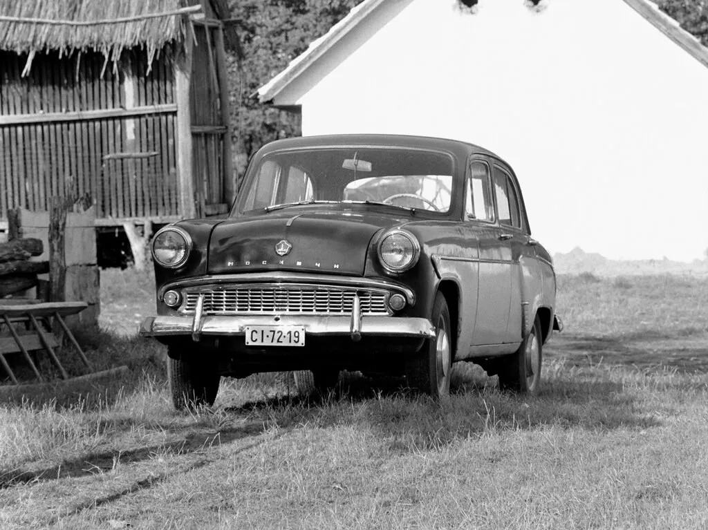 Москвич 407 рестайлинг 1960, седан, 1 поколение (10.1960 - 01.1962)