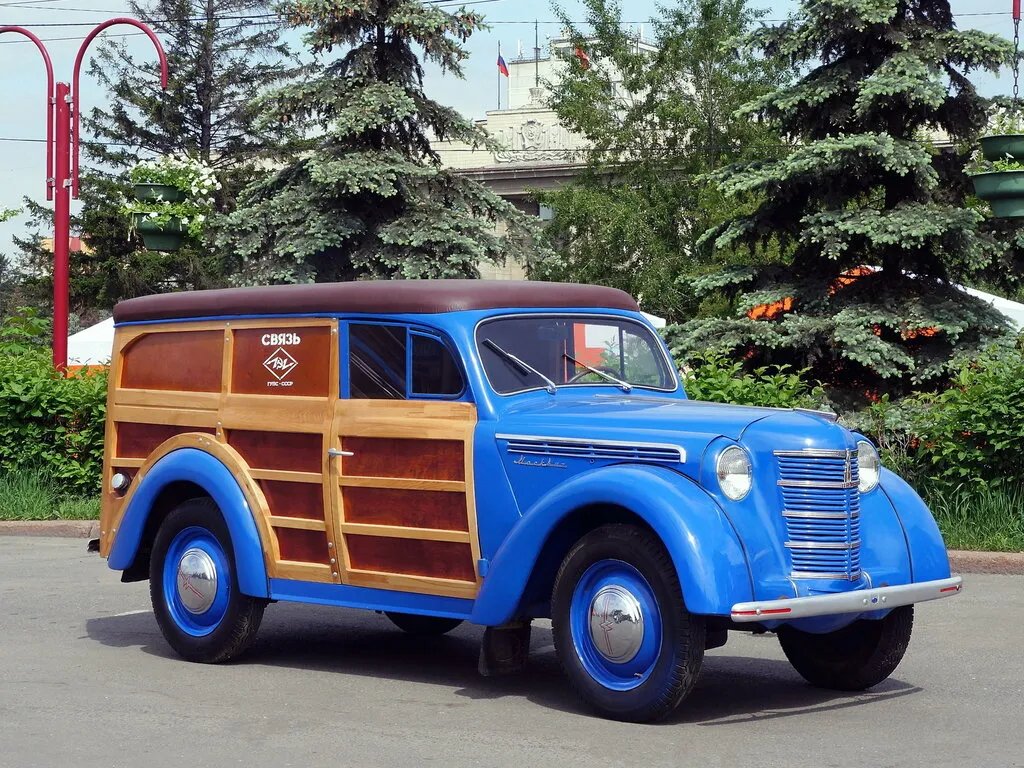 Москвич 401 1954, цельнометаллический фургон, 1 поколение (01.1954 - 04.1956)