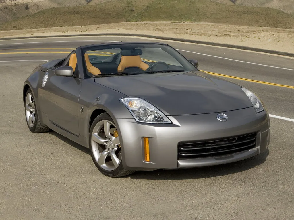 Nissan 350Z рестайлинг 2005, открытый кузов, 5 поколение, Z33 (10.2005 - 08.2009)