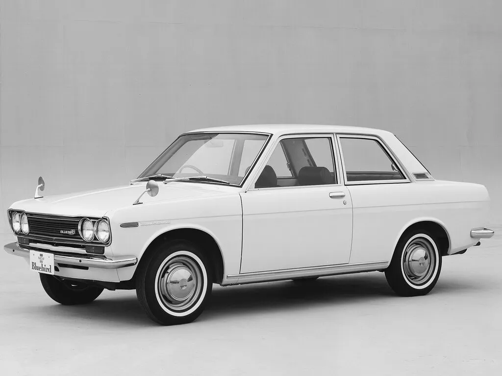 Nissan Bluebird 1967, купе, 3 поколение, 510 (08.1967 - 12.1972)