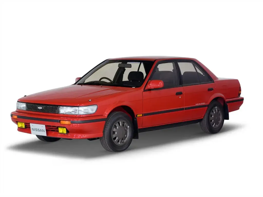 Nissan Bluebird 1987, седан, 8 поколение, U12 (09.1987 - 08.1991)