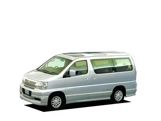 Nissan Caravan Elgrand 1997, минивэн, 1 поколение, E50 (05.1997 - 07.1999)