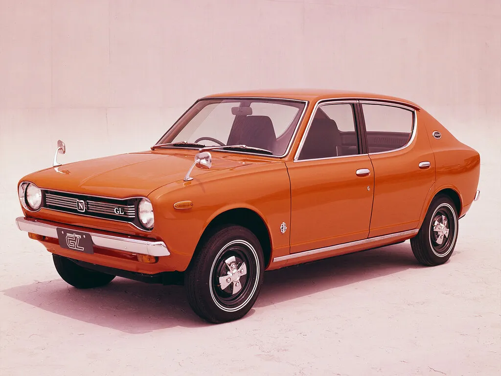 Nissan Cherry 1970, седан, 1 поколение, E10 (10.1970 - 08.1974)
