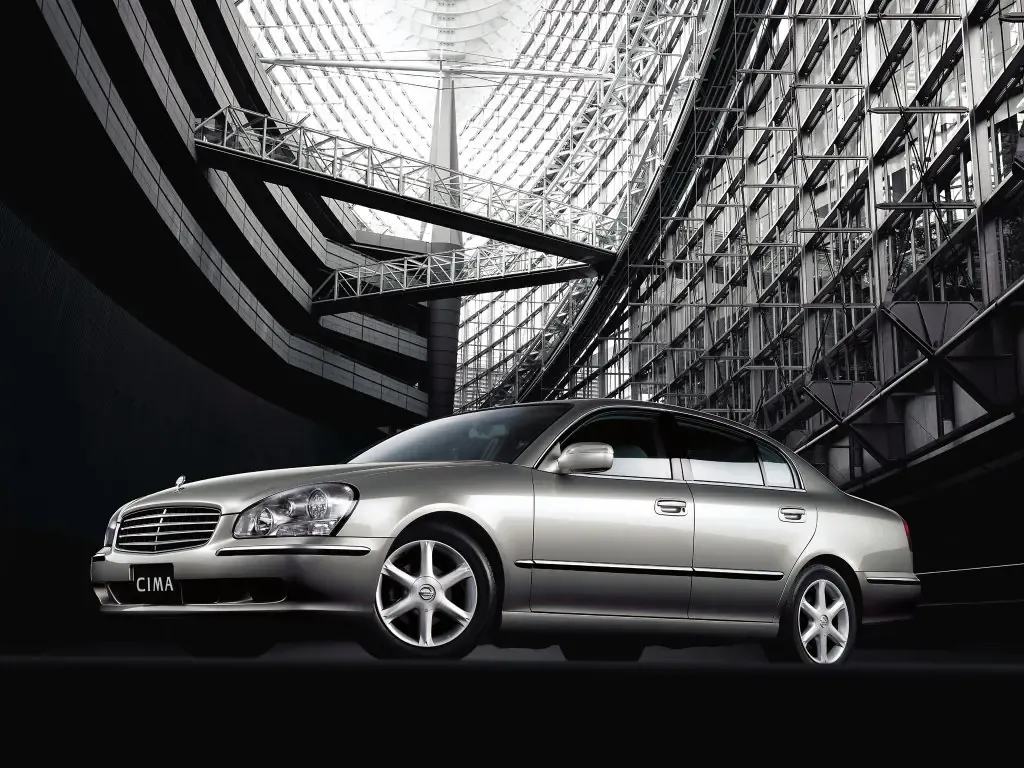 Nissan Cima 2001, седан, 4 поколение, F50 (01.2001 - 07.2003)