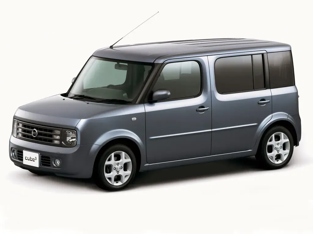 Nissan Cube Cubic 2003, минивэн, 2 поколение, Z11 (09.2003 - 04.2005)