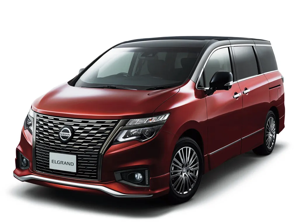 Nissan Elgrand 2-й рестайлинг 2020, минивэн, 3 поколение, E52 (10.2020 - н.в.)