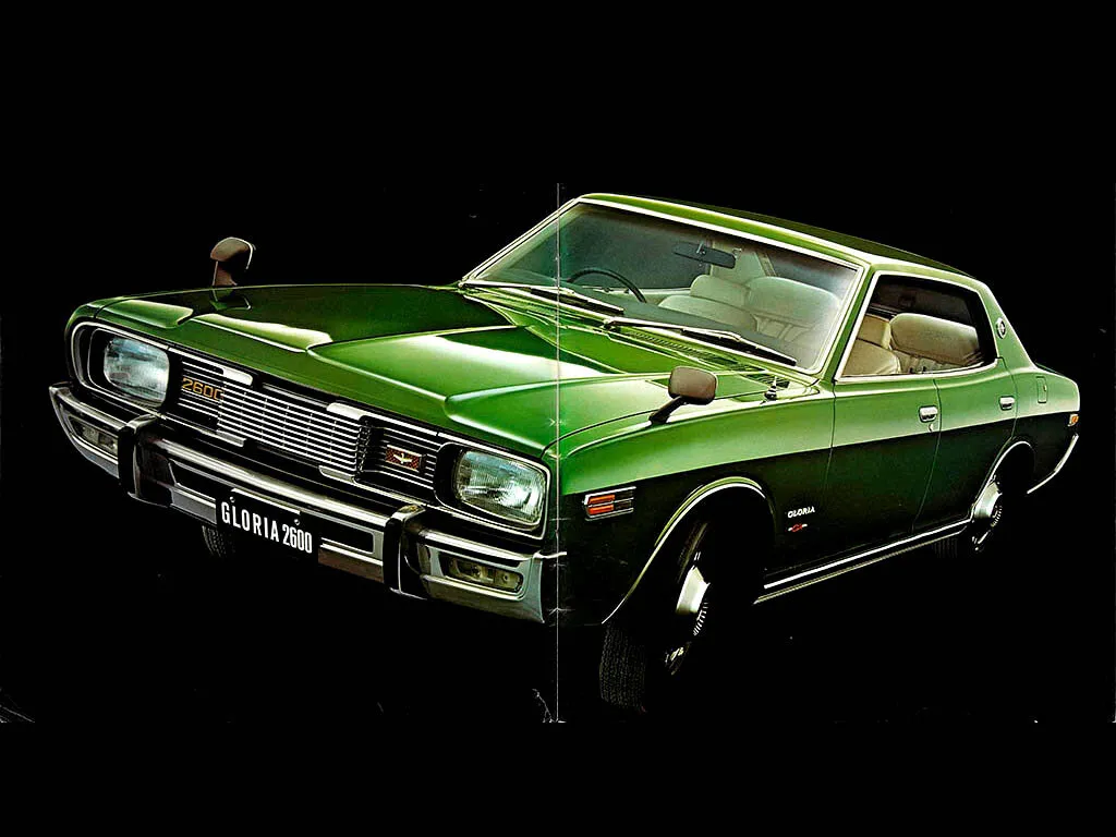 Nissan Gloria рестайлинг 1972, седан, 4 поколение, 230 (08.1972 - 05.1975)