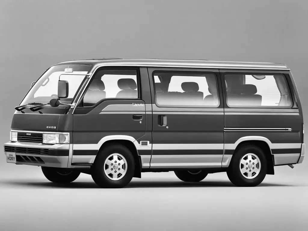 Nissan Homy 1986, минивэн, 4 поколение, E24 (09.1986 - 09.1990)
