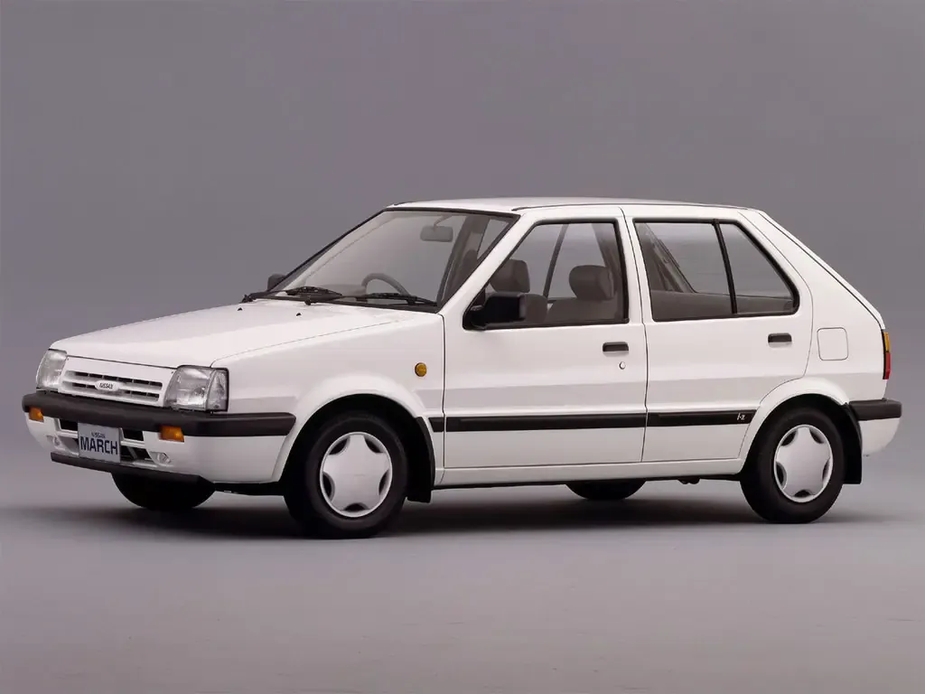 Nissan March 2-й рестайлинг 1989, хэтчбек 5 дв., 1 поколение, K10 (01.1989 - 01.1992)