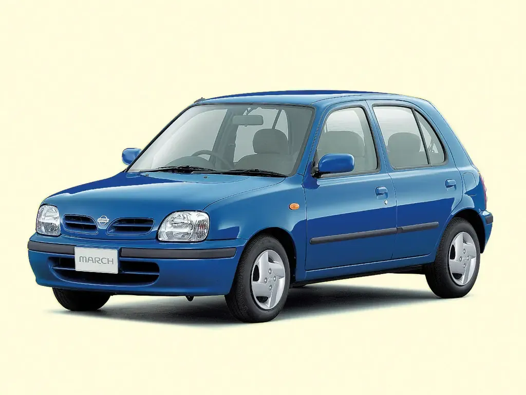 Nissan March 2-й рестайлинг 1997, хэтчбек 5 дв., 2 поколение, K11 (05.1997 - 02.2002)
